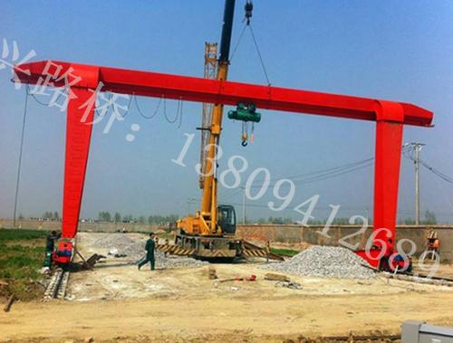 陜西銅川龍門吊租賃廠家20T包箱龍門吊型號