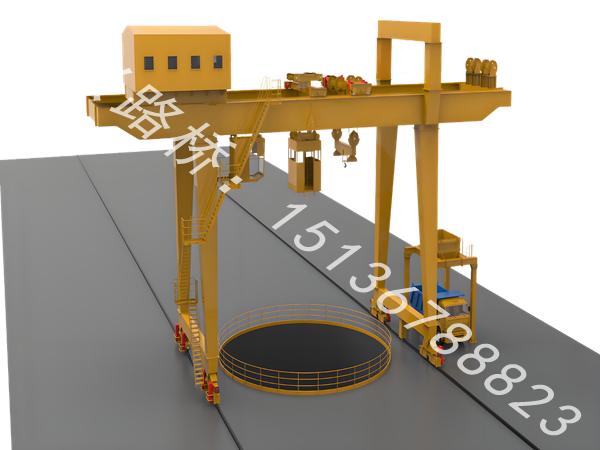 豎井龍門吊的結(jié)構(gòu)特點(diǎn)