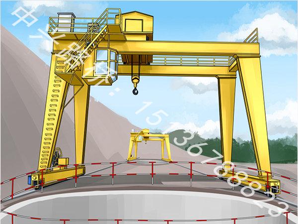 為什么豎井龍門吊的鋼絲繩容易磨損