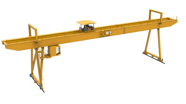 歐式新型雙主梁門式起重機(jī)