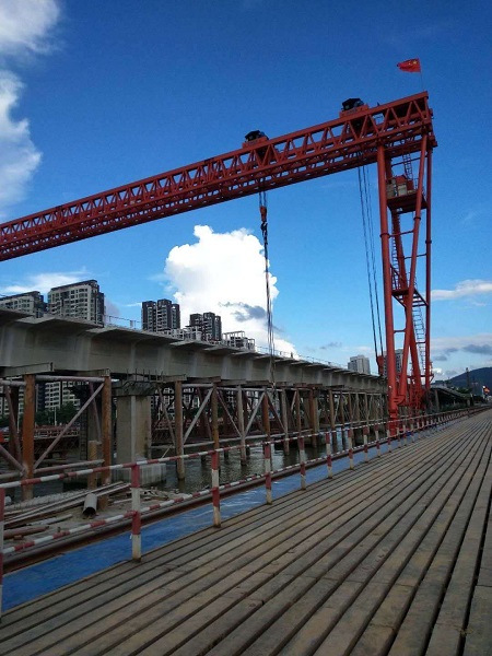 80噸提梁機案例