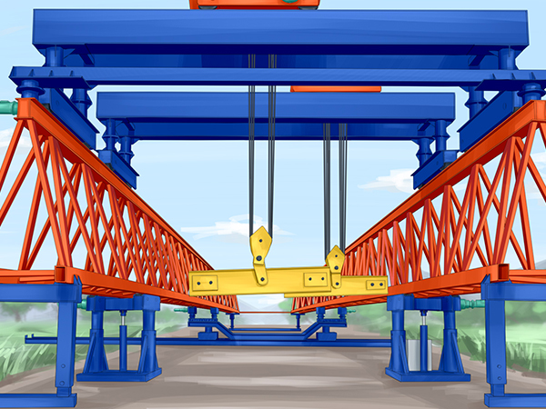 山西晉城架橋機(jī)廠家主梁的形式分類